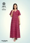 Good Morning Vol 6 By Deeptex Cotton Printed Nighty Gown 